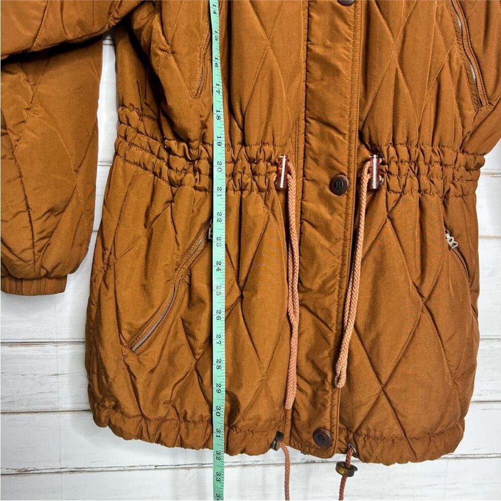 Vintage Bogner Quilted Jacket Burnt Orange - Picture 5 of 14